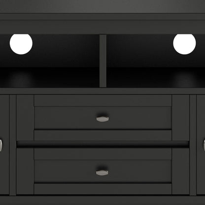 Warm Shaker - Handcrafted TV Media Stand Simpli-Home