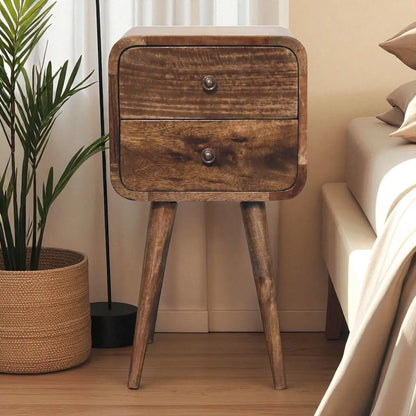 Curved Nightstand Artisan Furniture