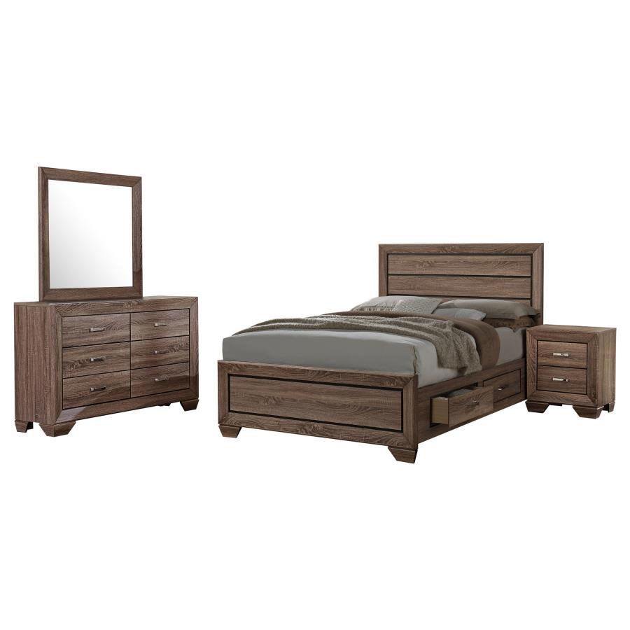 Kauffman - Transitional Storage Bed Bedroom Set CoasterEveryday