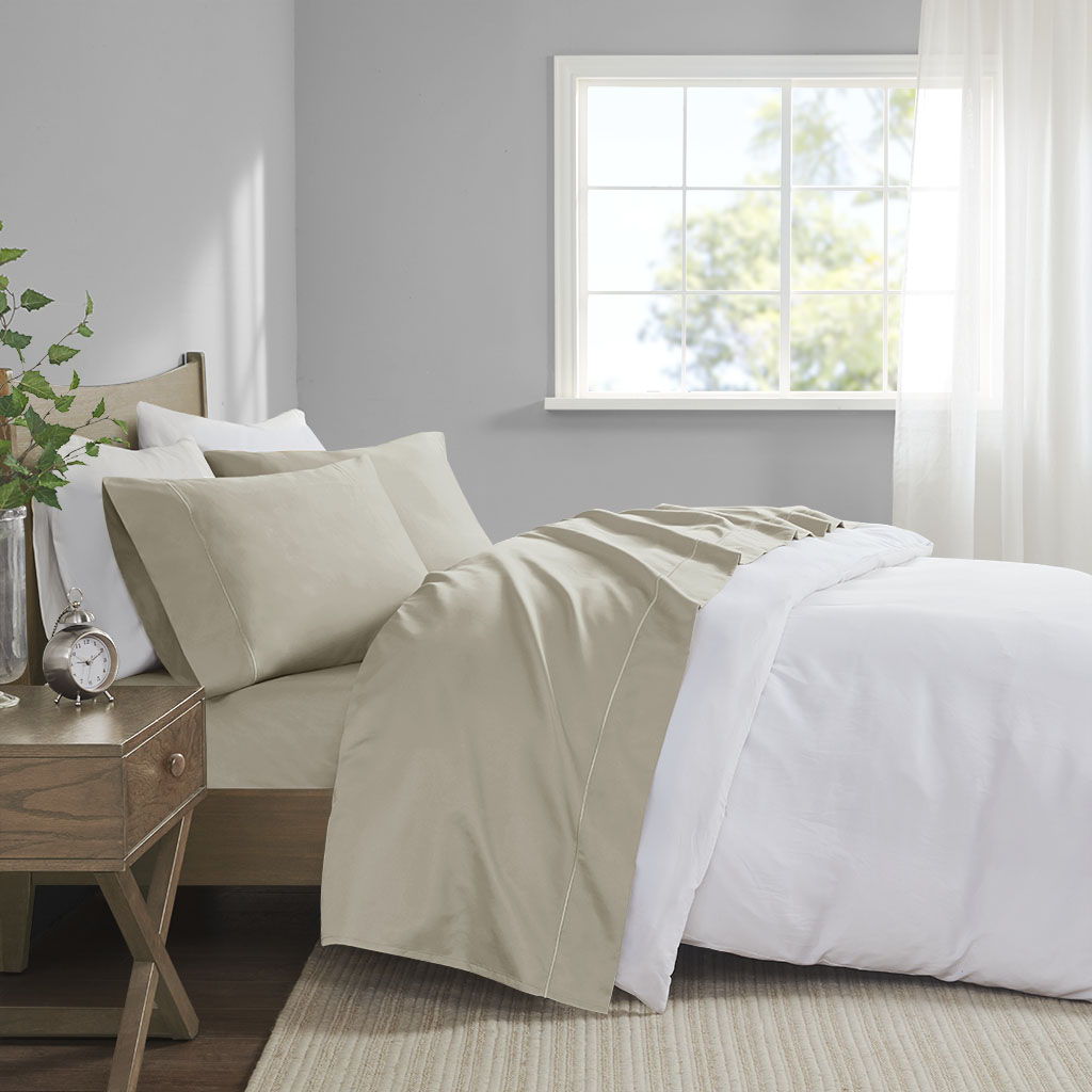 King 600 Thread Count Sheet Set - Sand