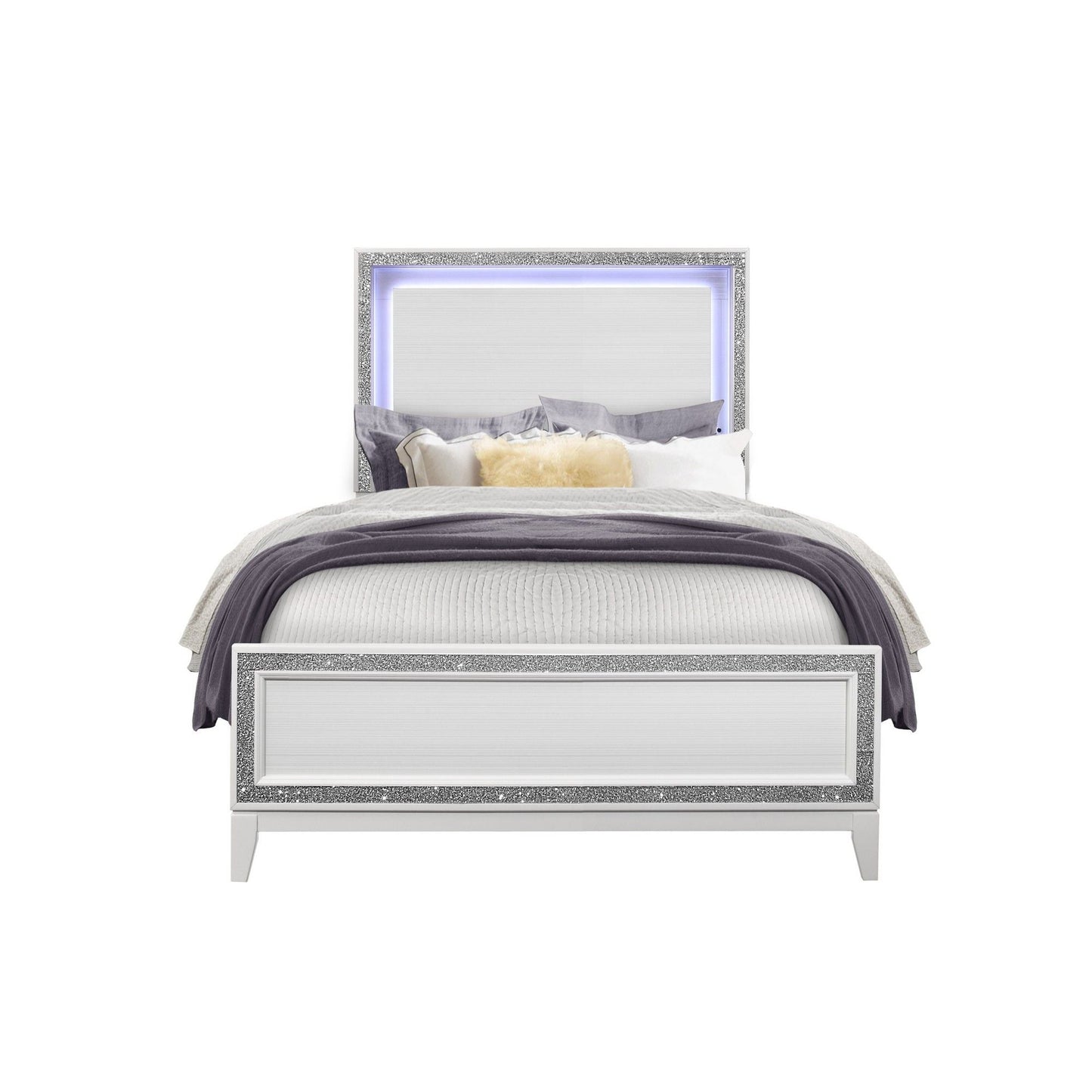 Almera - Bed Glitter Global Furniture USA