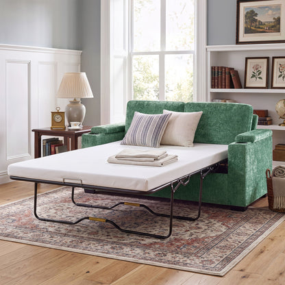 Pull Out Sofa Bed Loveseat With Twin Mattress, Cup Holders And Arm Storage Hearth and Haven