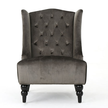 Toddman - Hi - Back Club Chair With Elegant Design Noble House