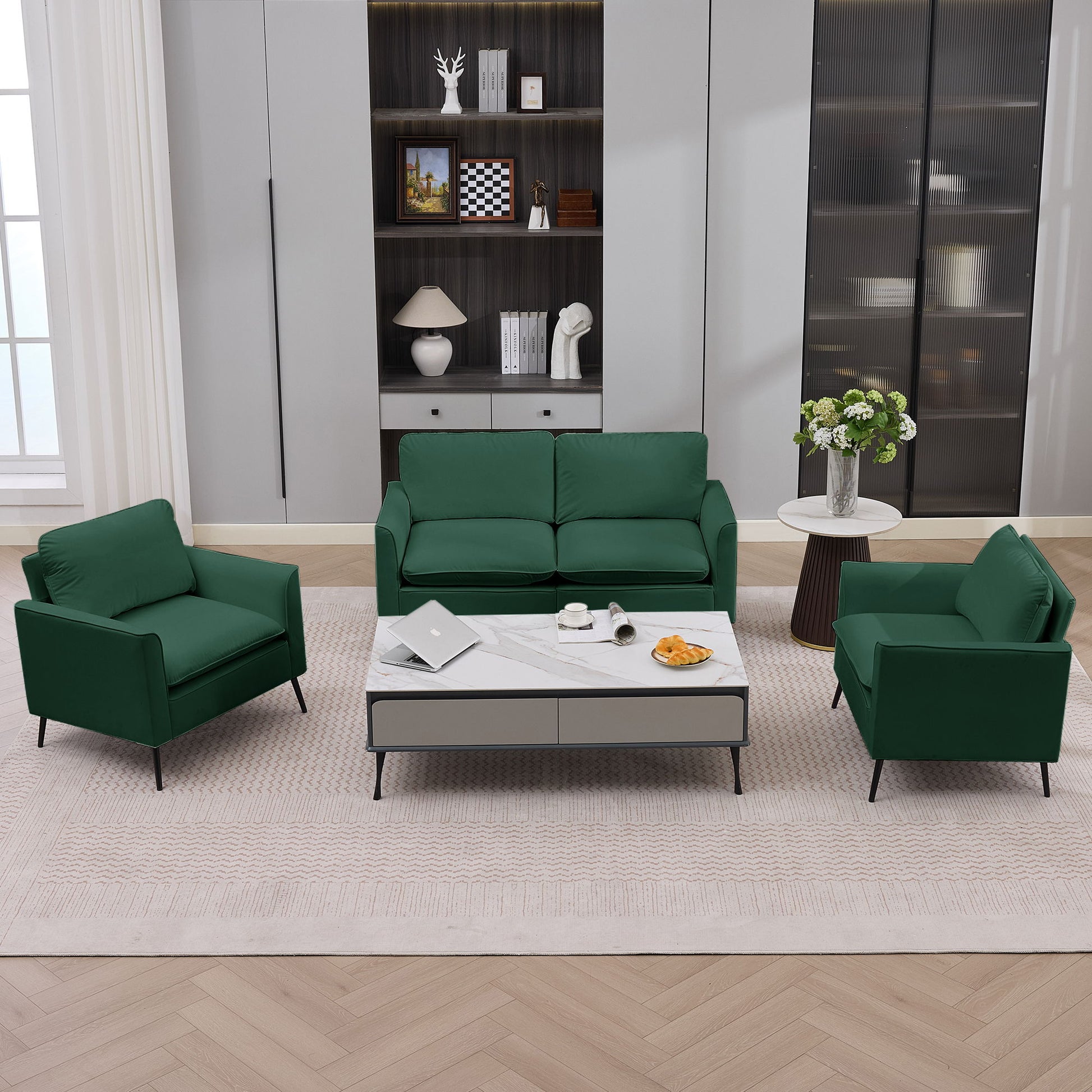 Upholstered Sofa Loveseat For Living Room Home Essentials