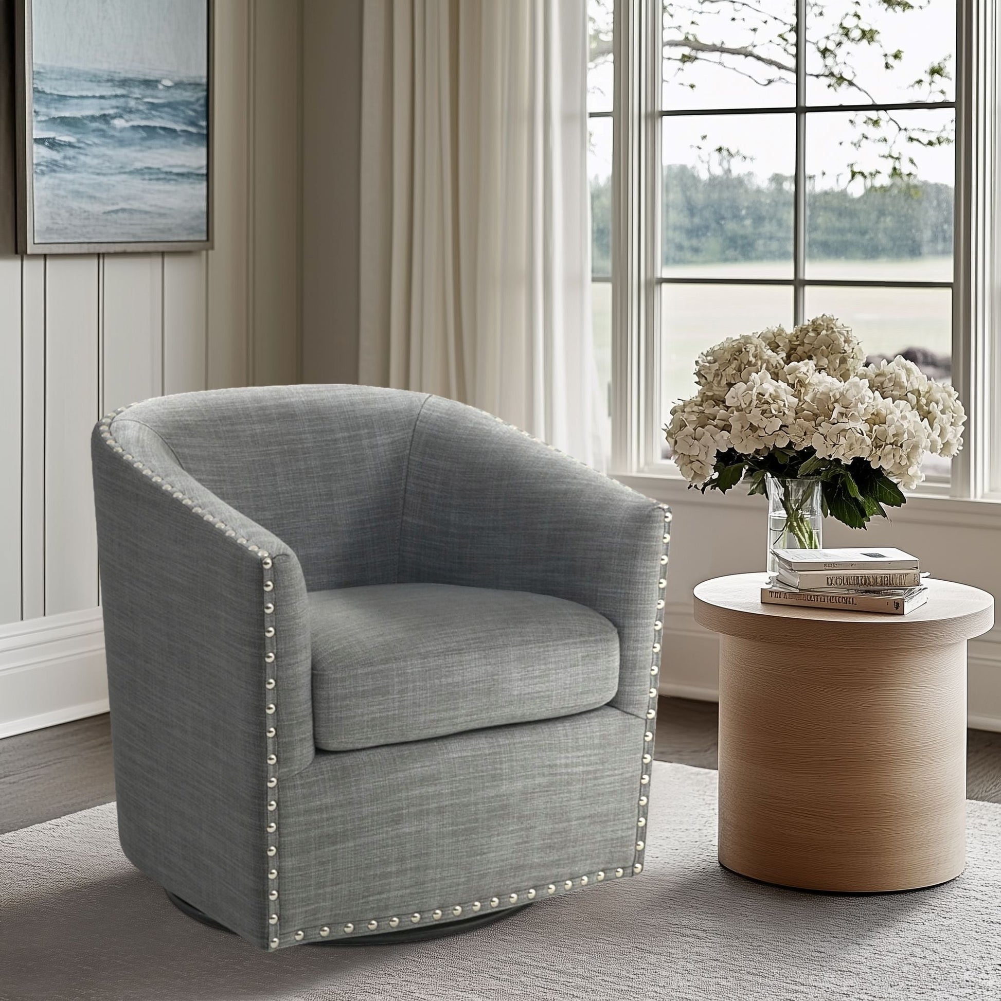 Tyler - Swivel - Gray Madison Park