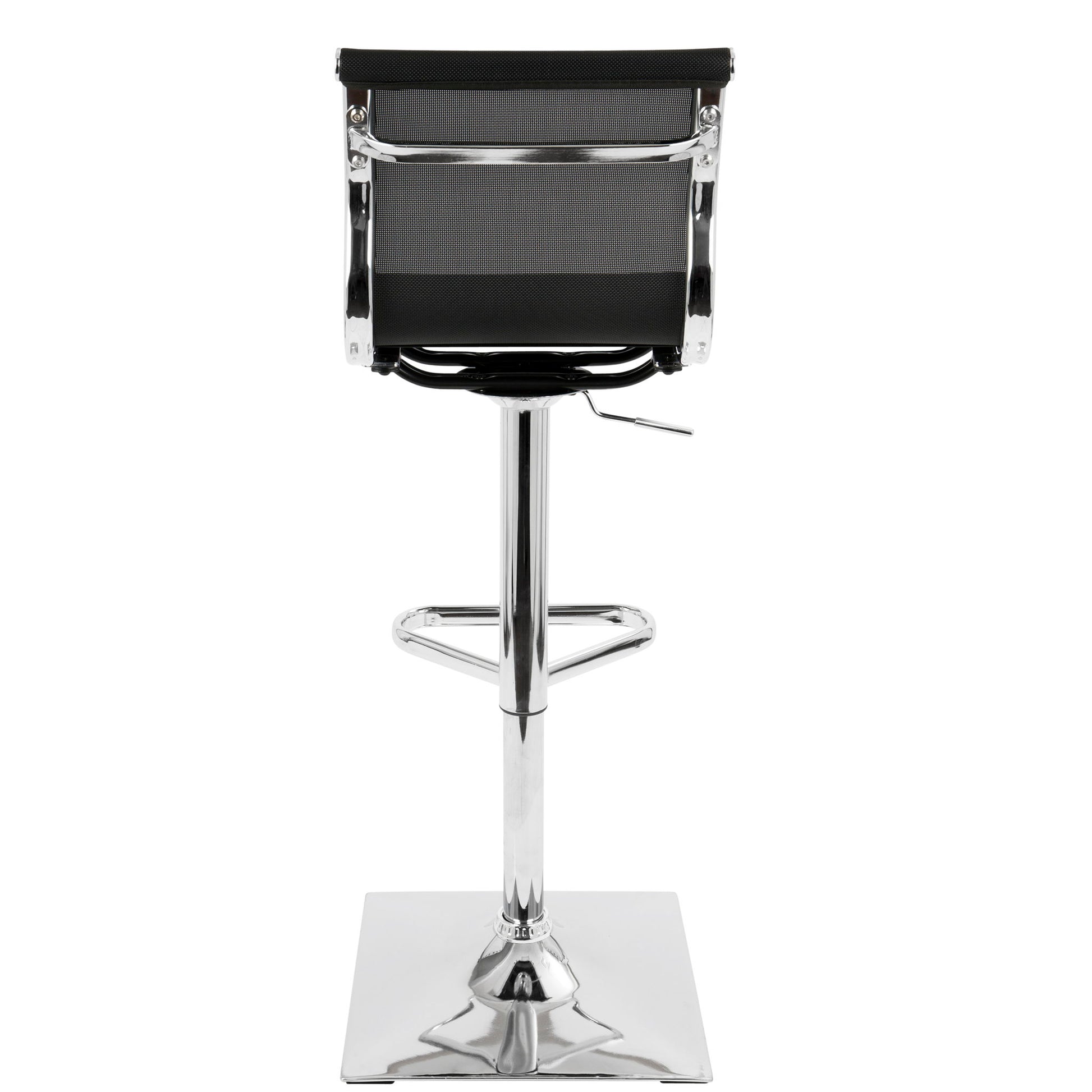 Mirage - Contemporary Adjustable Barstool With Swivel Lumi Source