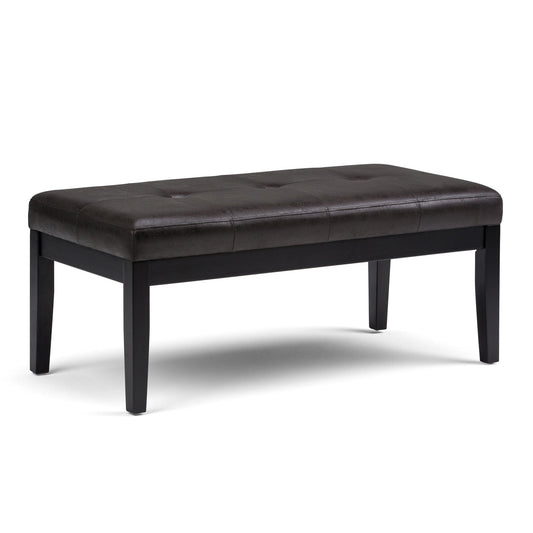 Lacey - Upholstered Tufted Ottoman Bench Simpli-Home