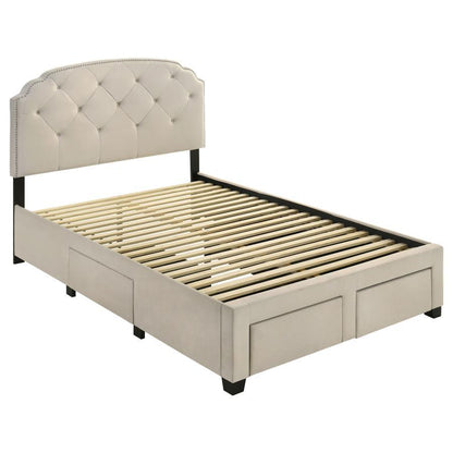 Marianna - 4-Drawer Upholstered Storage Bed Coaster Fine Furniture