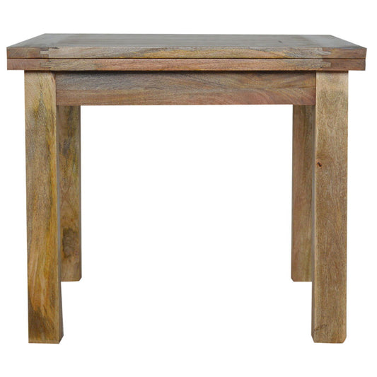 Extendable Butterfly Dining Table - Oak Artisan Furniture