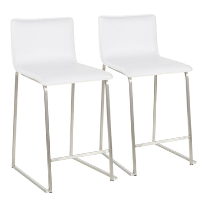 Mara - Contemporary Counter Stool (Set of 2) Lumi Source