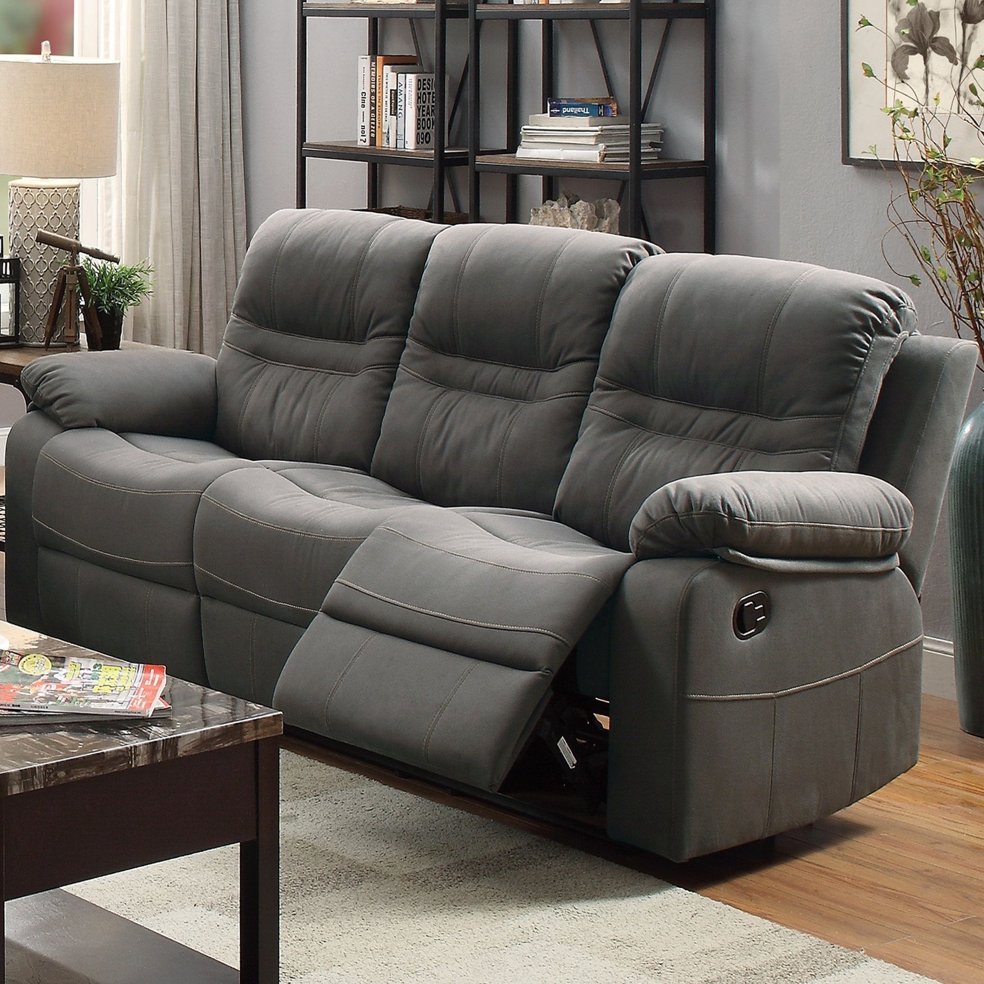 Modern Style Living Room Set With Pillow Arms Home Essentials