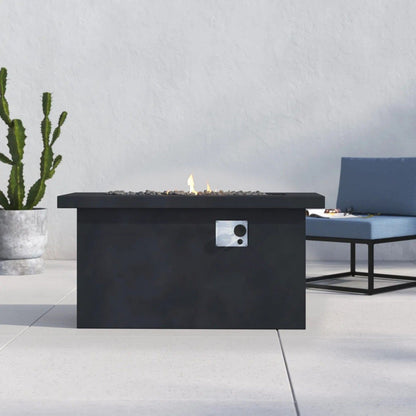 Propane / Gas Outdoor Fire Pit Table LSI Patio Furniture
