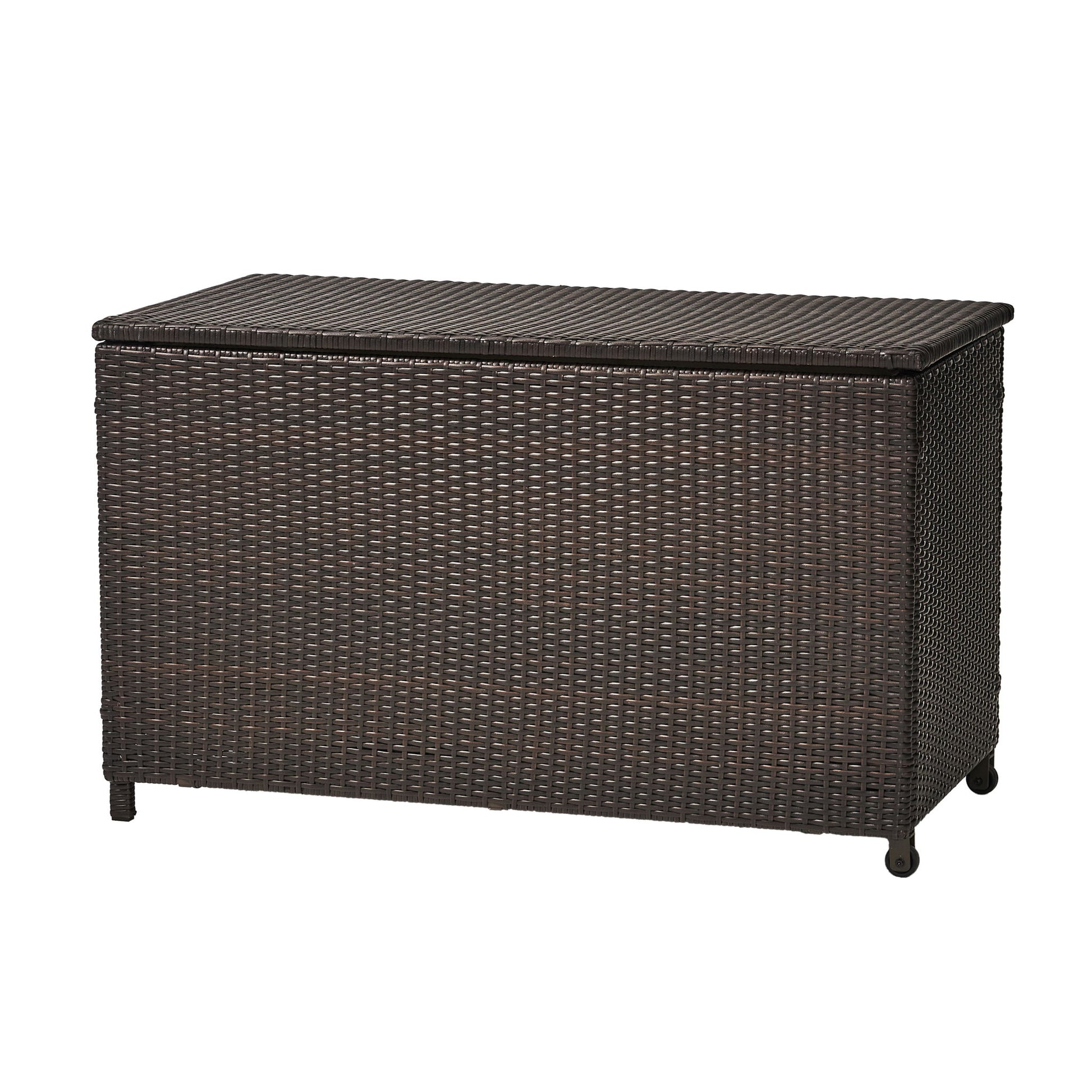 Blake - Wicker Cushion Box - Brown Multi Noble House