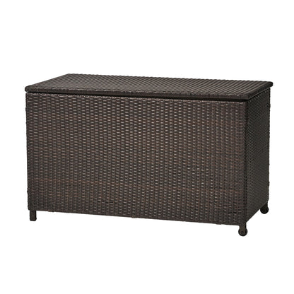 Blake - Wicker Cushion Box - Brown Multi Noble House