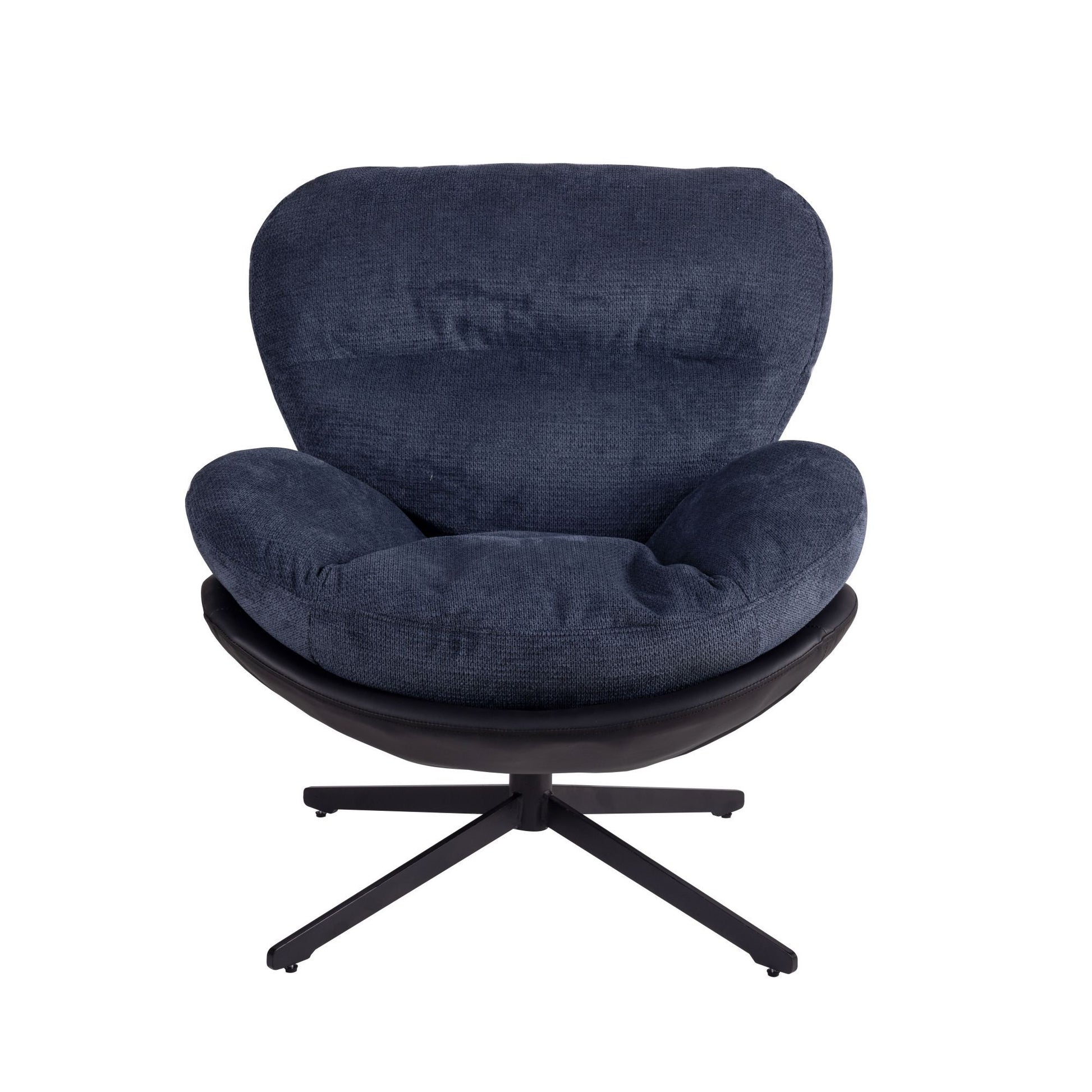 360° Swivel Office Chair, No Wheels Noble House