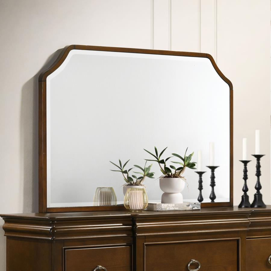 Garland - Dresser Mirror - Brown Cherry Coaster Fine Furniture