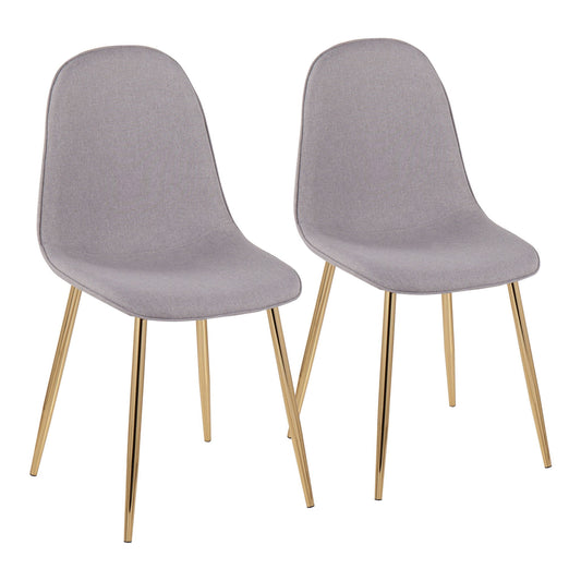 Pebble - Contemporary Modern Design Chair (Set of 2) Lumi Source