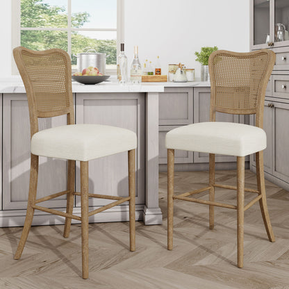 Barstool (Set of 2) - Dark Brown Noble House