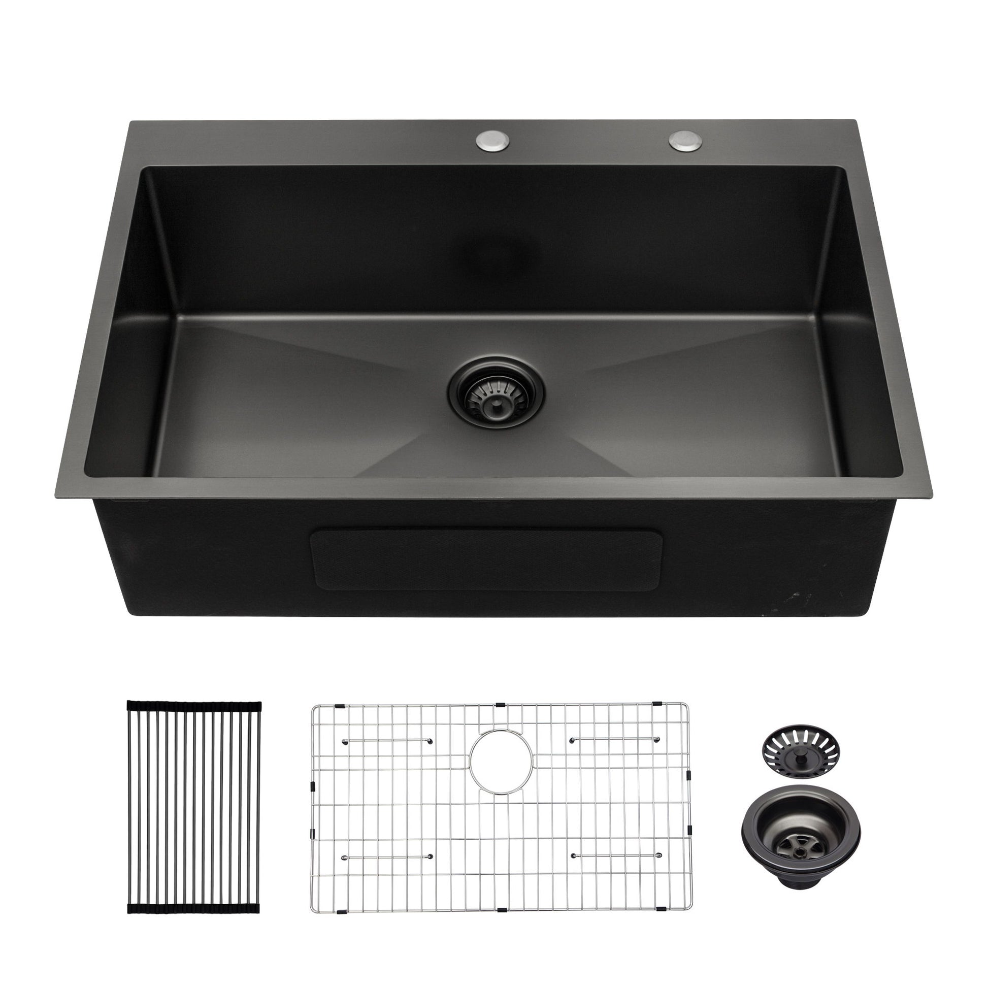 Topmount Kitchen Sink 16 Gauge, Single Bowl Daily Nest