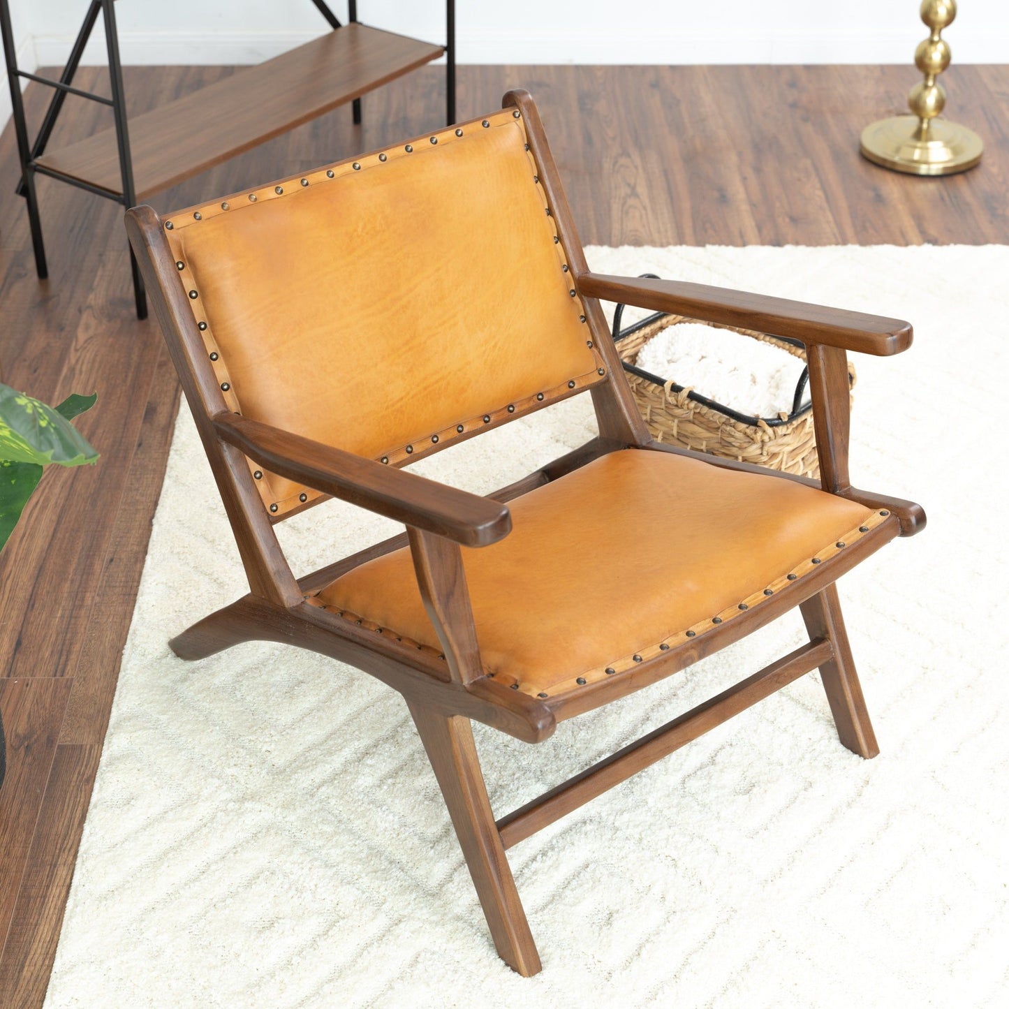 Daniel - Arm Chair - Brown / Tan Ashcroft Furniture