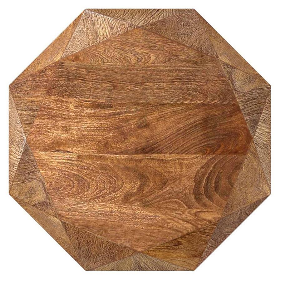 Jacinto - Octagonal Solid Mango Wood Side Table Coaster Fine Furniture