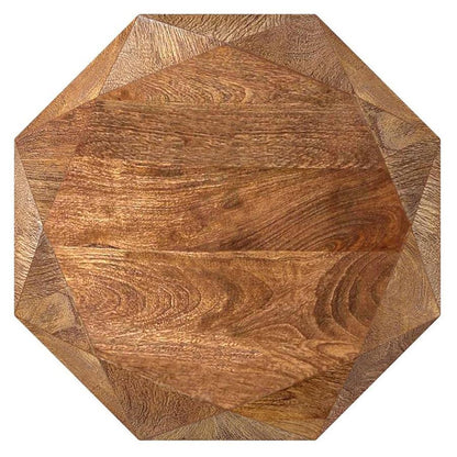 Jacinto - Octagonal Solid Mango Wood Side Table Coaster Fine Furniture