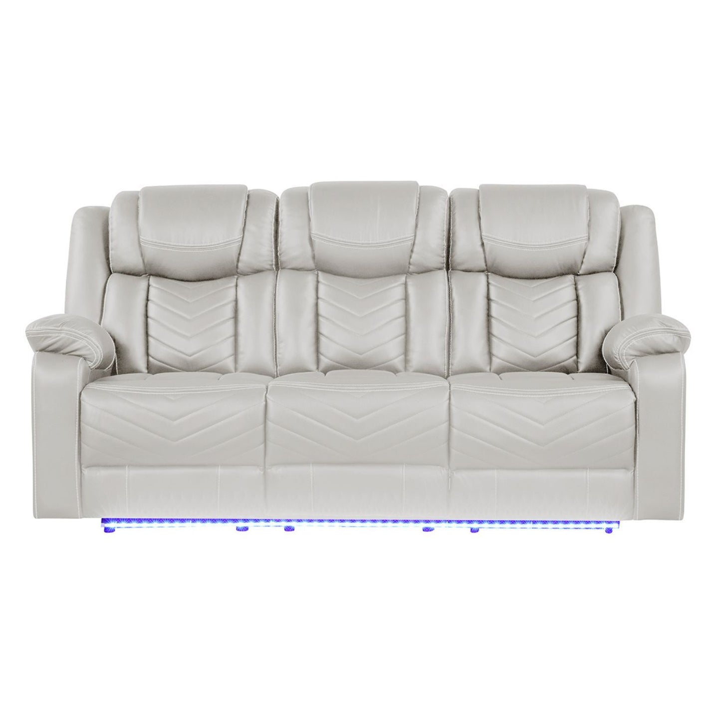 Challenger - LED Power Recliner Sofa Matrix Furniture Group