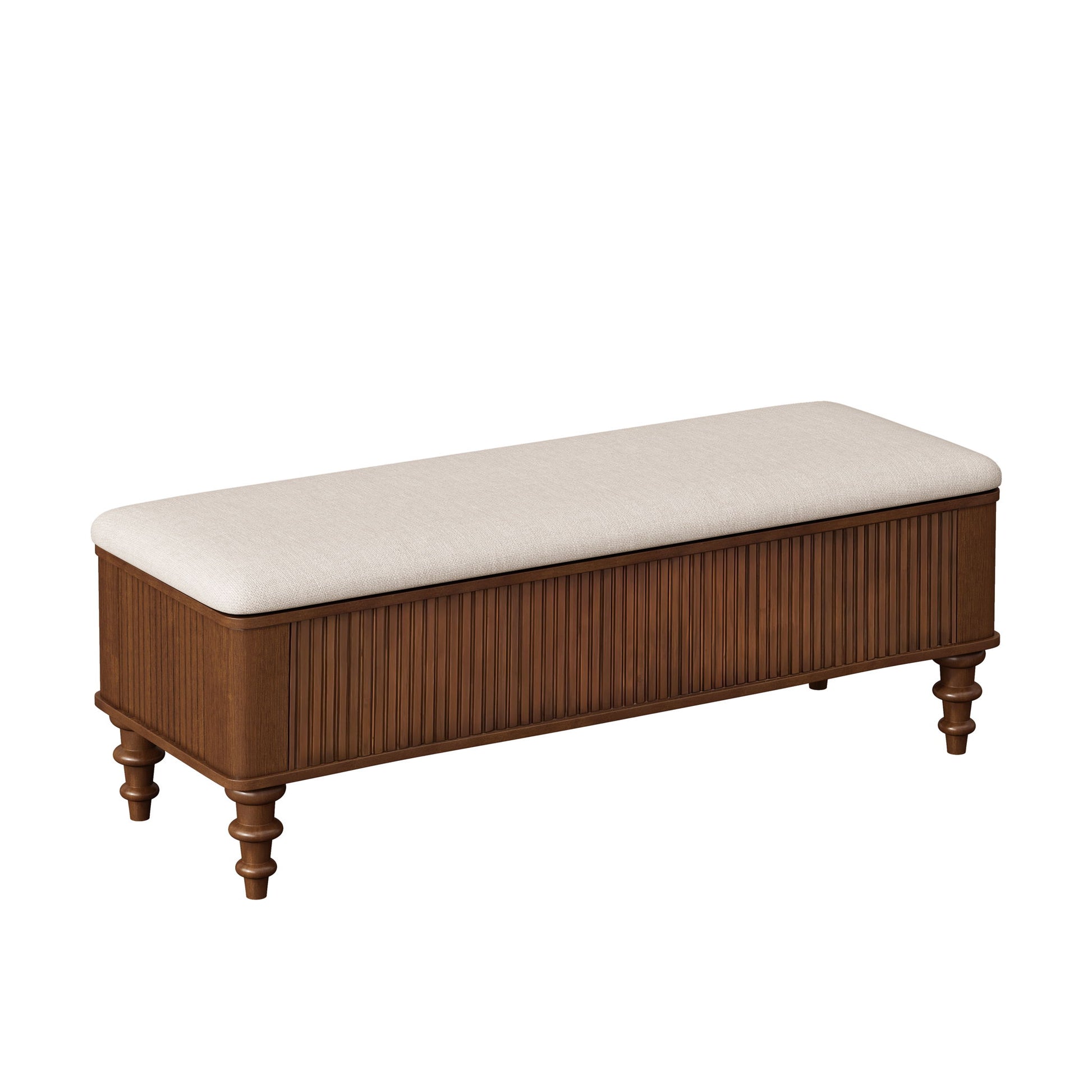 Multi Functional Storage Ottoman Bench Home Essentials