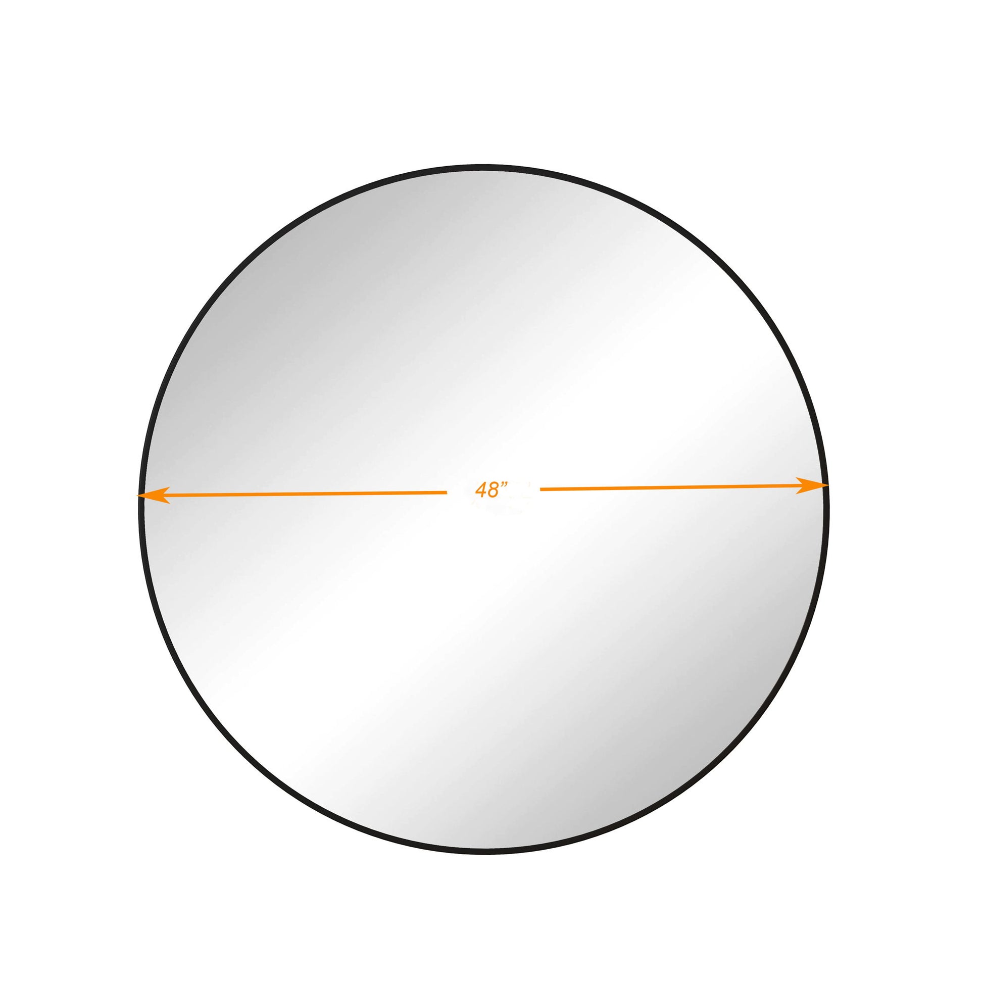 Wall Circular Mirror Metal Framed Mirror Round Vanity Mirror Dressing Mirror, For Bathroom, Living Room, Bedroom Wall Decor Daily Nest