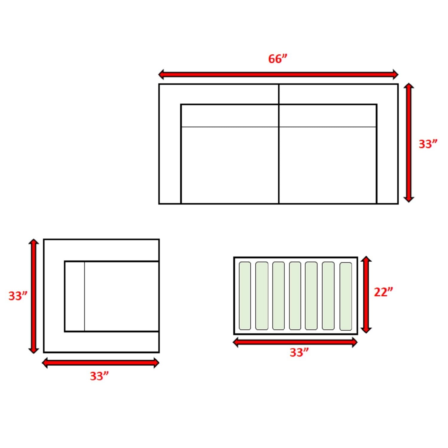 Stylish Sofa Seating Group With Cushions Perfect For Outdoor Gatherings LSI Patio Furniture