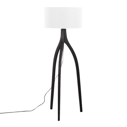 Wishbone - Contemporary Floor Lamp Lumi Source