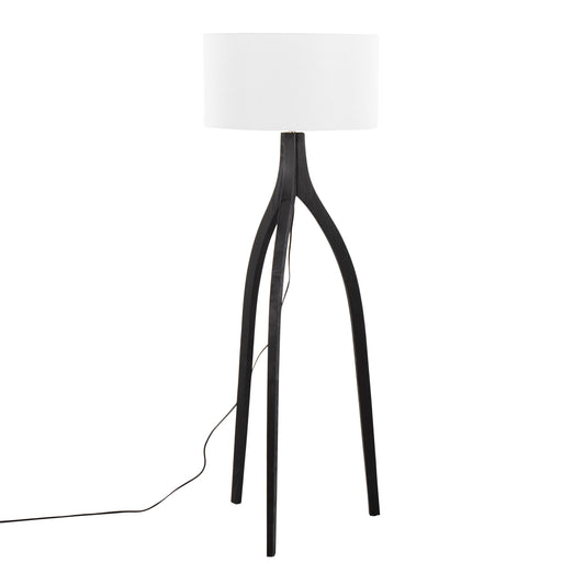 Wishbone - Contemporary Floor Lamp Lumi Source