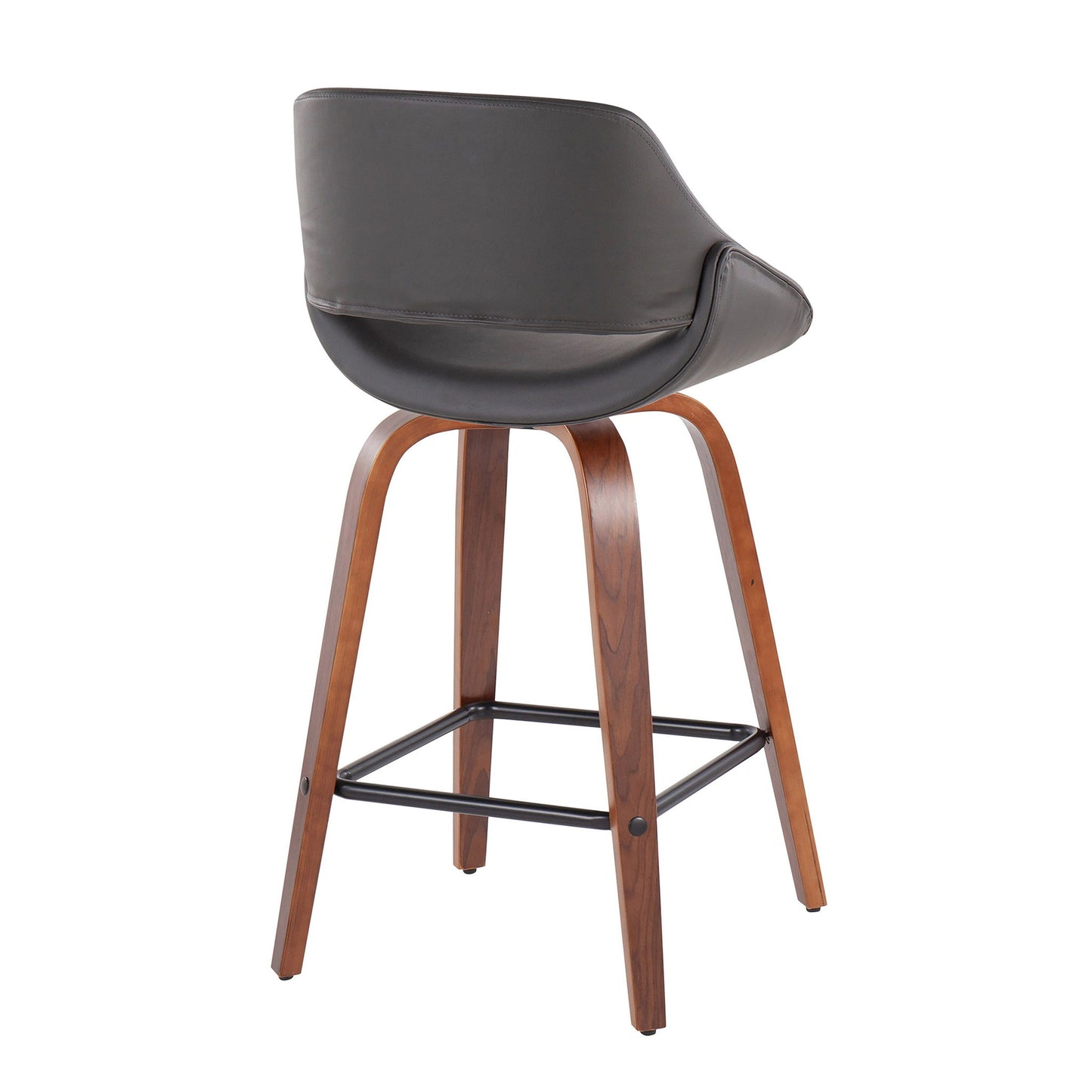 Fabrico - Mid-Century Modern, Counter Stool (Set of 2) Lumi Source
