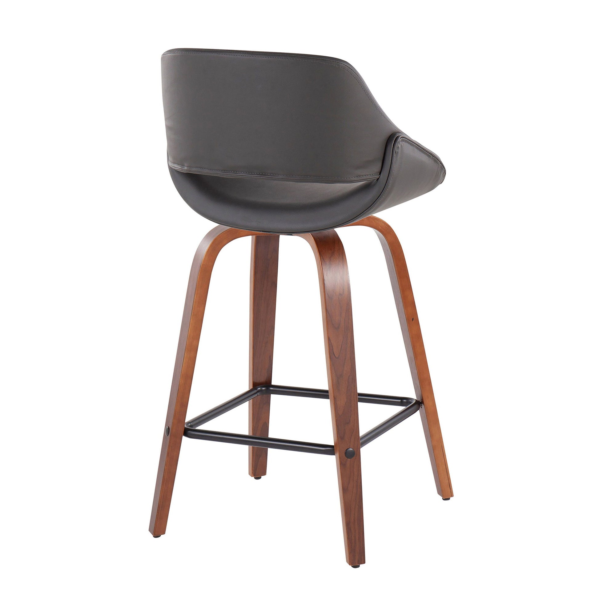 Fabrico - Mid-Century Modern, Counter Stool (Set of 2) Lumi Source