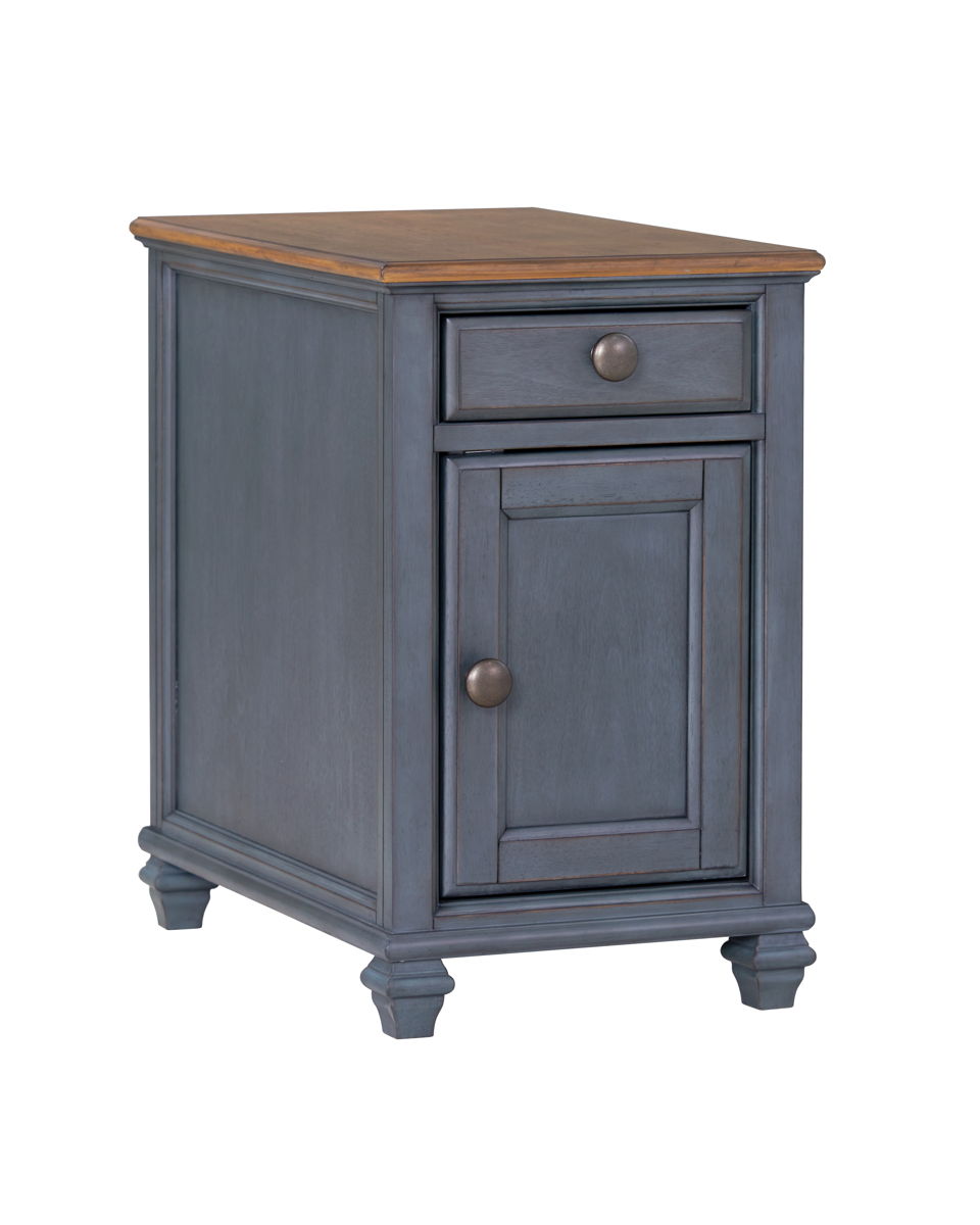 Americana - Chairside Table - Blue