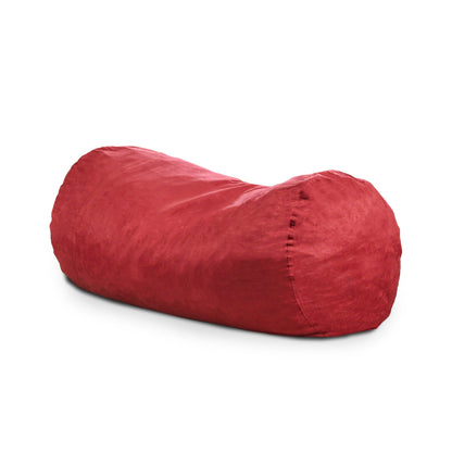 Jasper - Traditional Cylindrical Suede Bean Bag Home Essentials