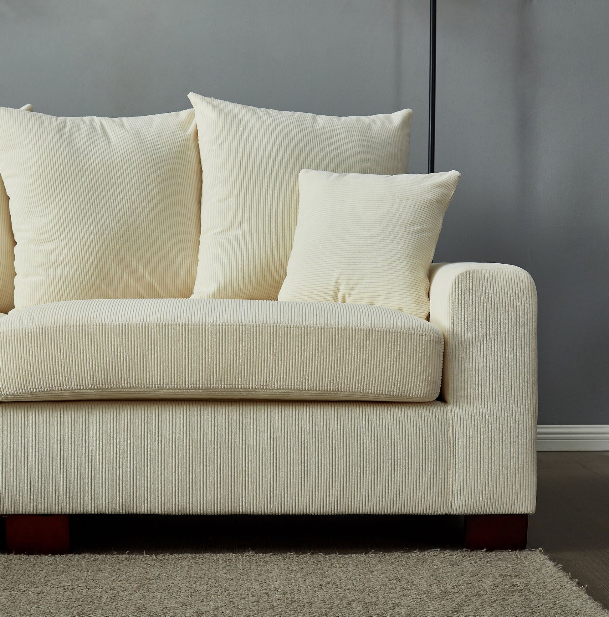 5 Seater Oversized Convertible L & U Shaped Couch Home Essentials