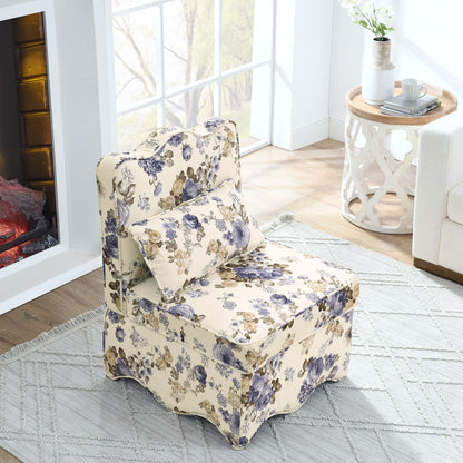 Stylish Flannel Dining Chair With Soft Cushion And Backrest Home Essentials