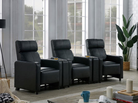Toohey - Upholstered Tufted Recliner Living Room Set CoasterEveryday