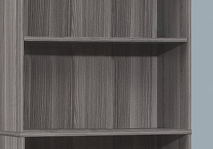 Bookshelf, Bookcase, 6 Tier, For Office, Transitional 8th Street
