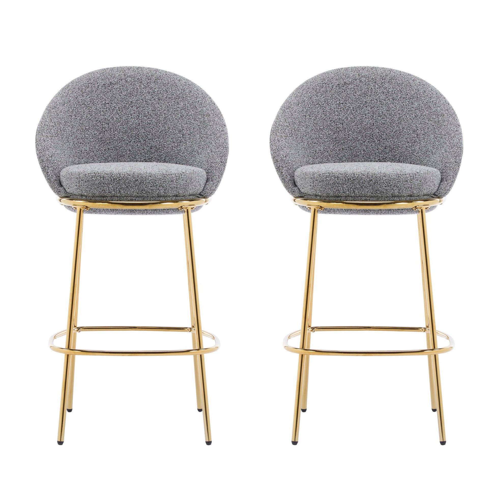 Celano - Upholstered Barstool (Set of 2) Noble House