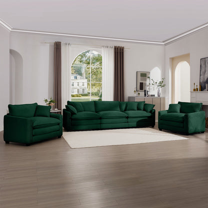 Elegant Oversized Sectional Sofa Set With Deep Seats And Flexible Layout Home Essentials