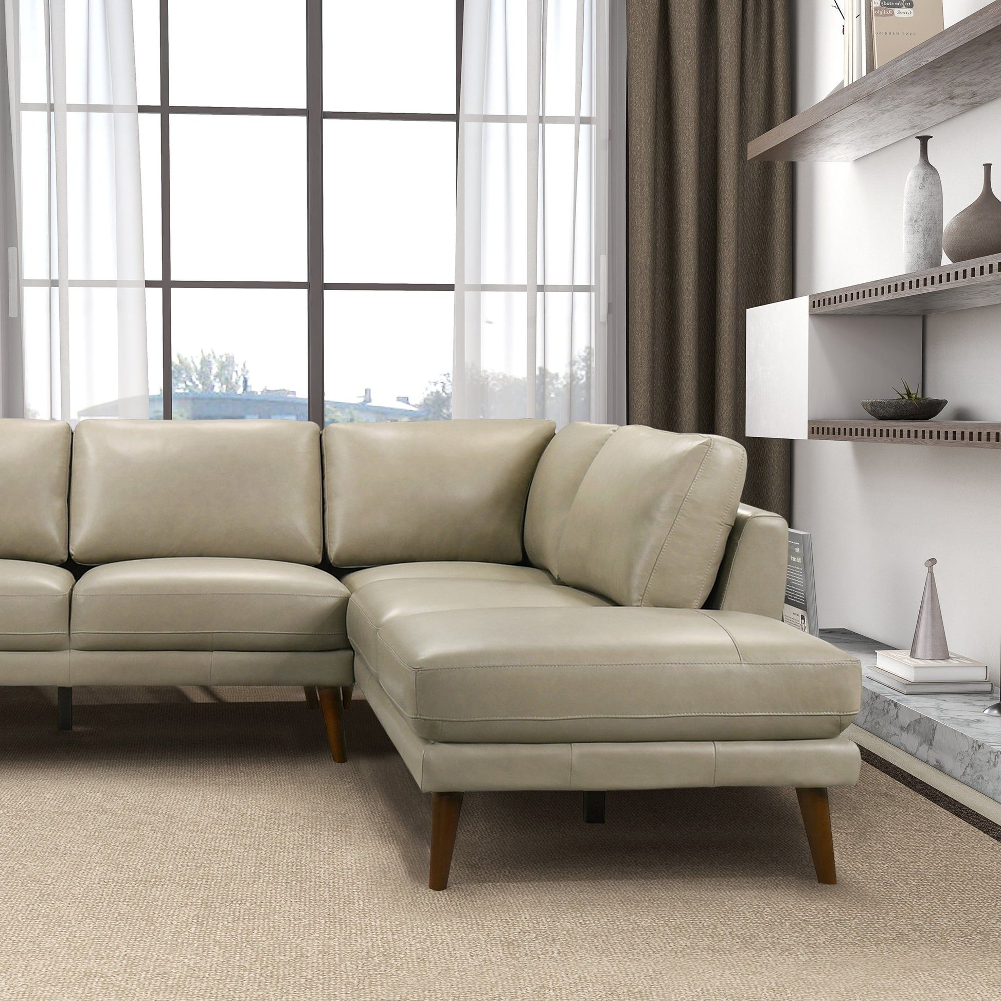Benson - Sectional Sofa With Chaise Ashcroft Furniture