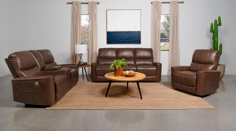 Greenfield - Power Reclining Sofa Set Coaster Fine Furniture