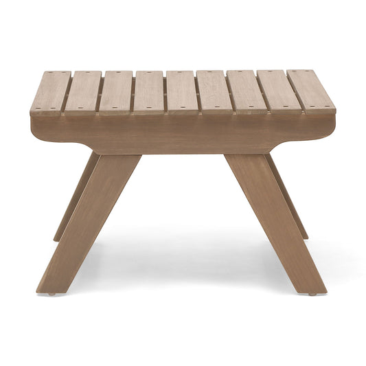 Sedona - Outdoor Side Table With Open Slat Design Noble House
