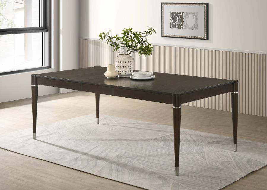 Reseda - Extension Leaf Dining Table - Ash Brown Coaster Fine Furniture