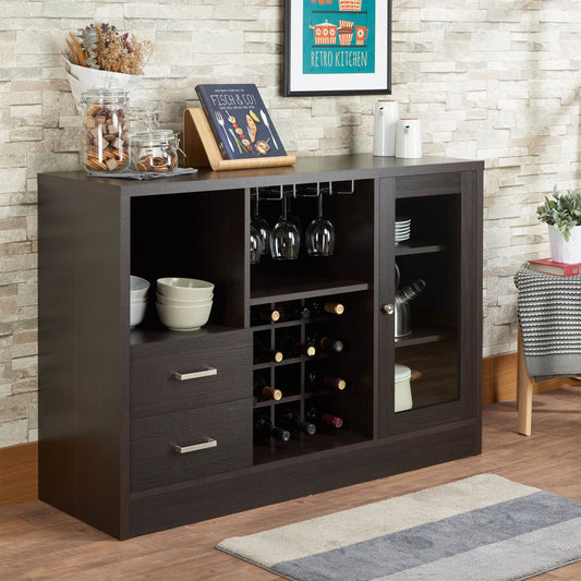 Hazen - Wine Cabinet III - Espresso Acme