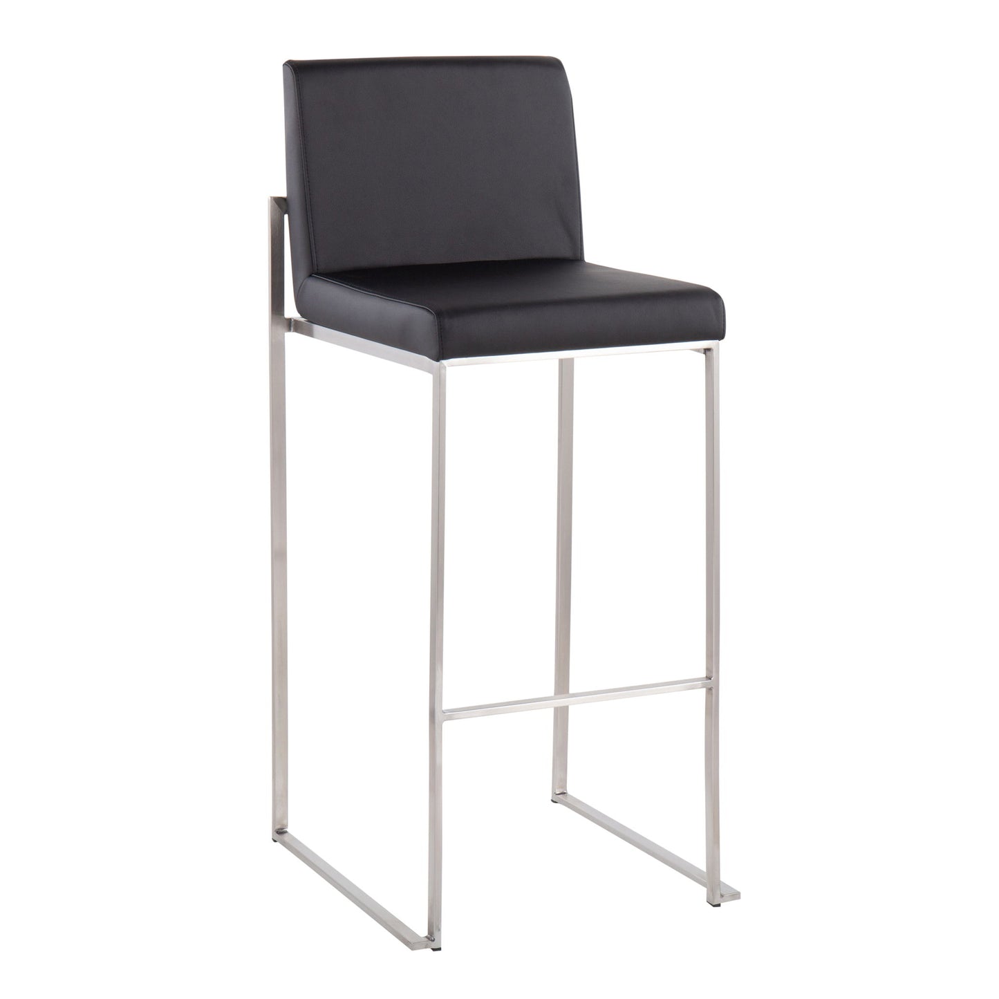 Fuji - Contemporary And Modern Elegance High Back Barstool Lumi Source