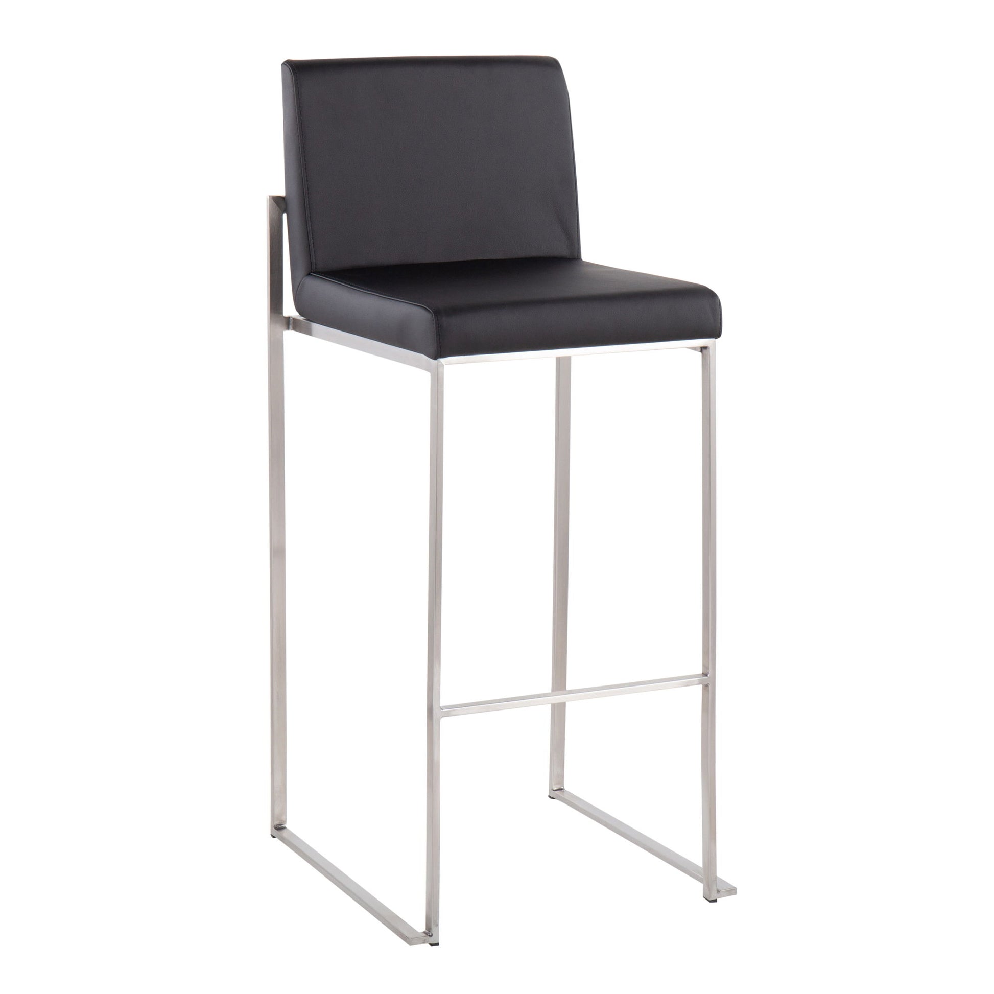 Fuji - Contemporary And Modern Elegance High Back Barstool Lumi Source