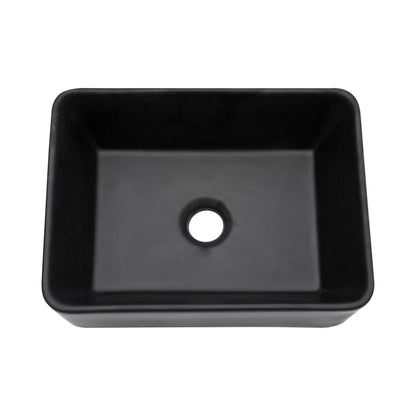 Sleek Ceramic Rectangular Vessel Bathroom Sink Daily Nest